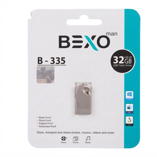 فلش مموری بکسو مدل B-335 ظرفیت 32 گیگابایت با رابط USB 2.0