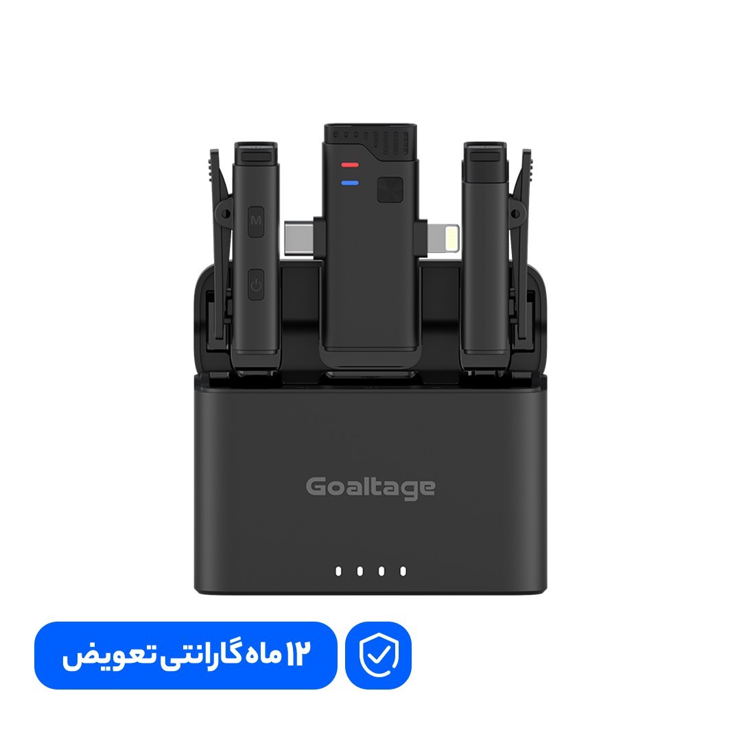 میکروفون یقه ای بی سیم گلتیج مدل MIC01