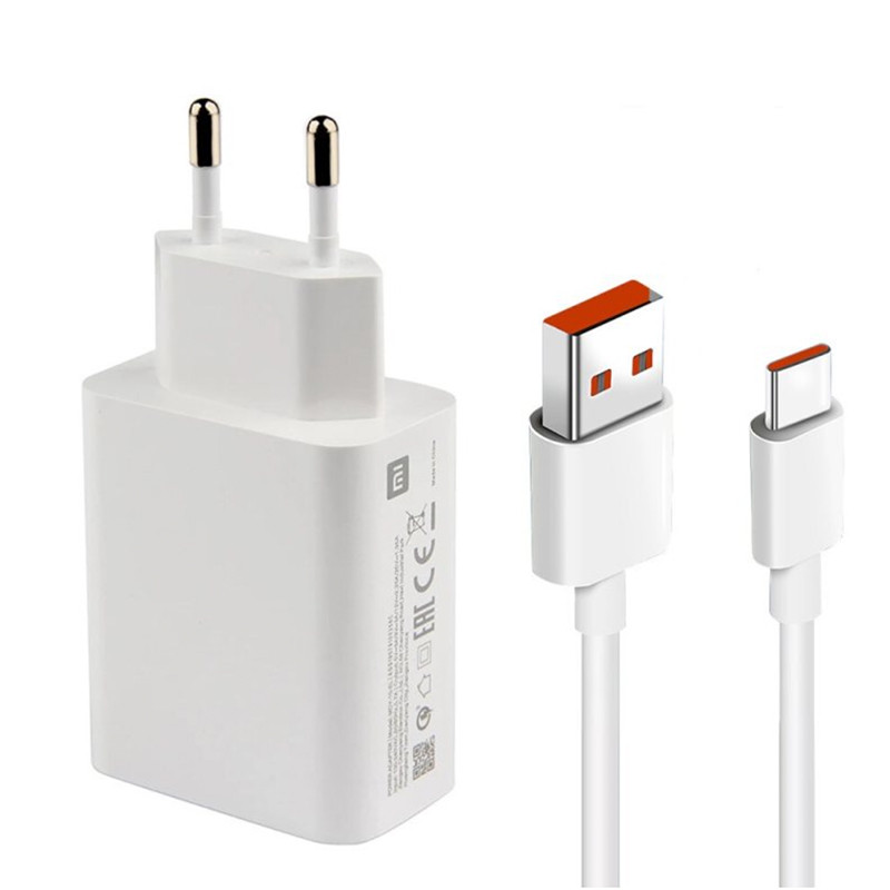 شارژر با کابل Mi 33W اصل چین