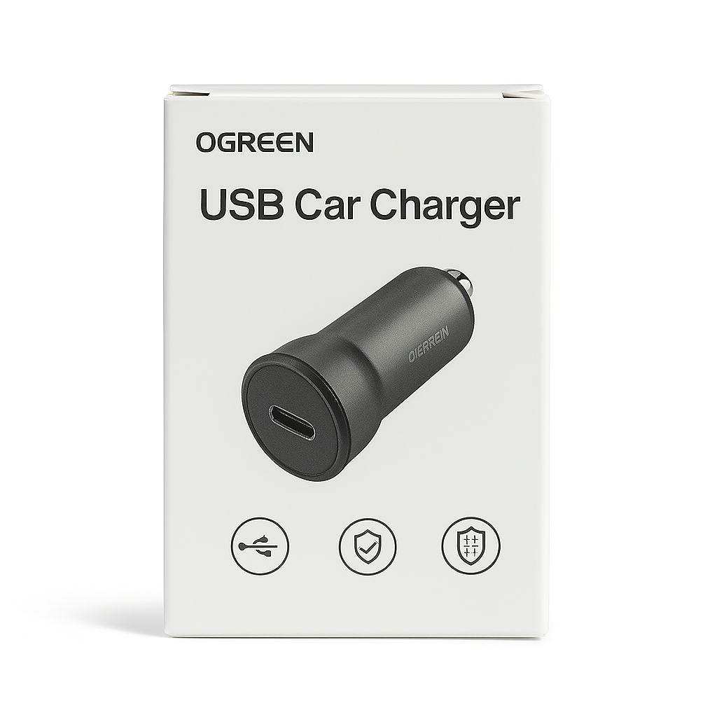 شارژر فندکی سوپر فست QGeem AP1811-2G